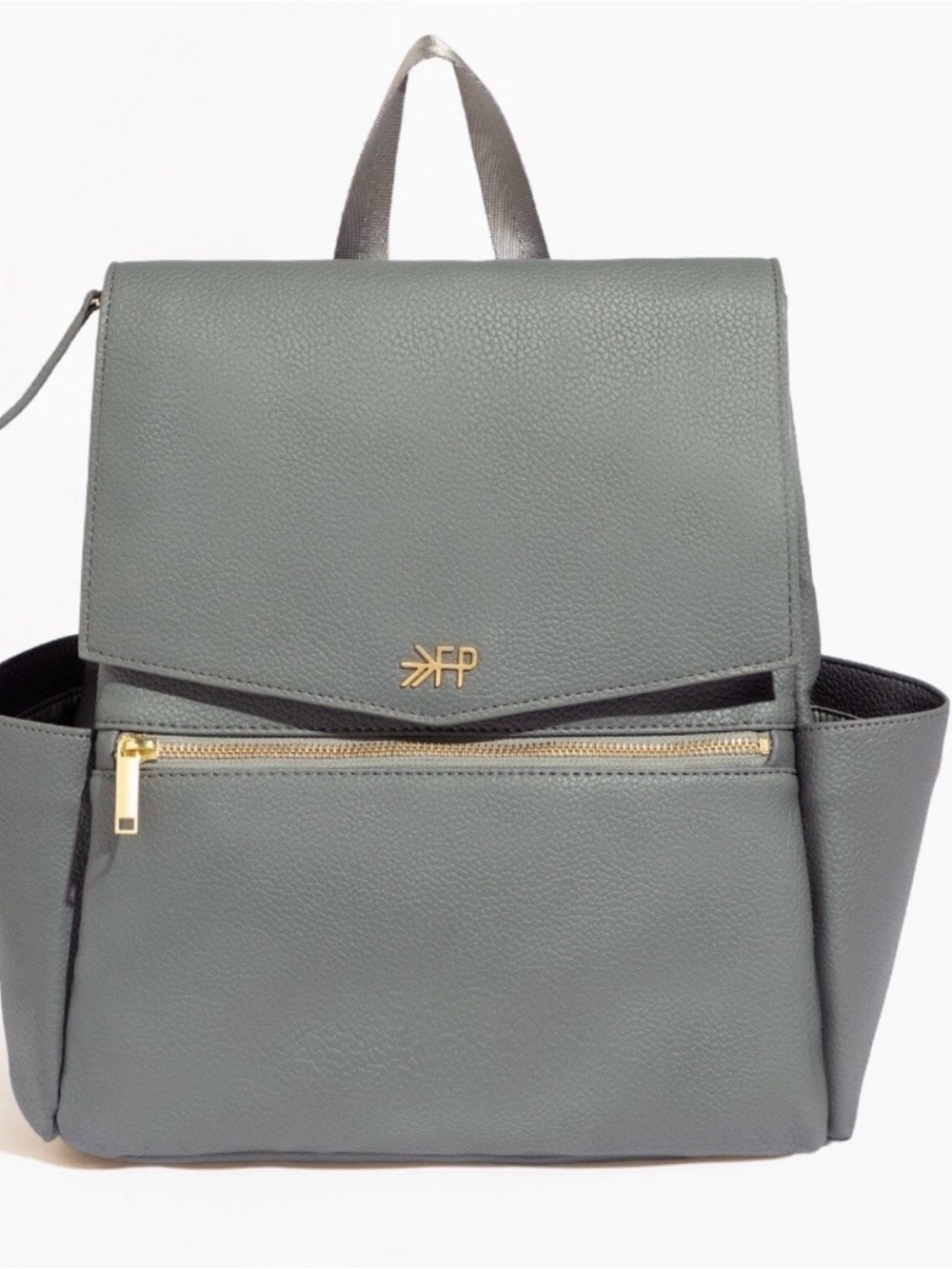 Freshly Picked Classic Diaper Bag in Grey